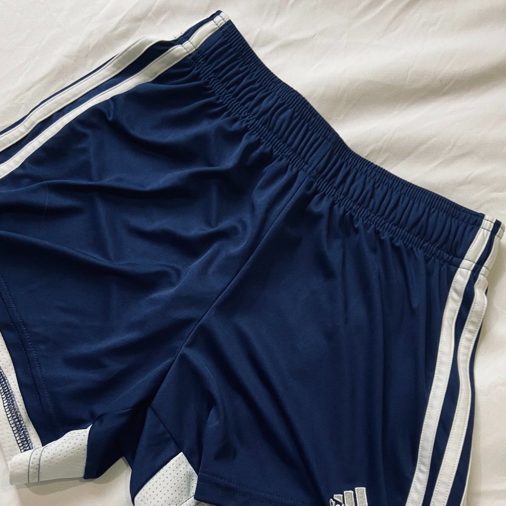 Adidas Navy Blue Athletic Shorts